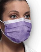 Isofluid Plus Earloop Mask Blue 50/Bx Level-1