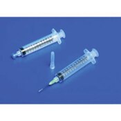 Syringe Luer Lock 20cc 50/Bx