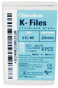 Files K Type 25mm #15-40 Asst 6/Bx