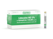 Cook-Waite Lidocaine HCL 2% 1:50K 50/Bx
