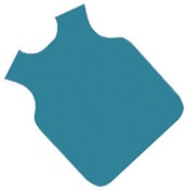 Lead-Free X-Ray Apron Adult Panoramic Teal
