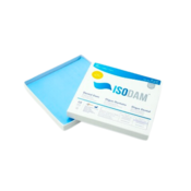Isodam Polyisoprene 5x5 Dental Dam Light-Blue 20/Pk Medium