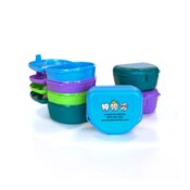 Retainer Box Imprinted 144/Pk Assorted
