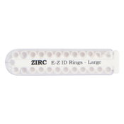 EZ-ID Instrument Rings Large White 25/Pk