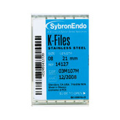 SybronEndo K-Files SS 25mm #06 6/Bx