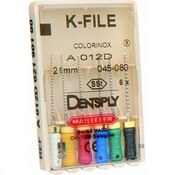 K-Files SS #10 25mm 6/Pk