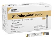 Polocaine 3% MPF 50/Pk