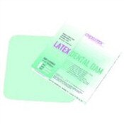 Dental Dam Latex Mint 5"x5" Thin-Green 52/Box