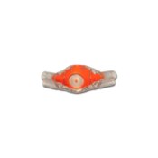 ClearView Nasal Hoods Pedo 12/Pk Orange