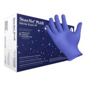 StarMed Plus PF Nitrile Gloves Small 300/Bx