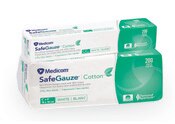 SafeGauze Cotton Non-Woven Sponge N/S 2x2 4-Ply 4000/Case