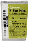 SybronEndo K-Flex Files SS 21mm #30 6/Bx