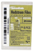 Hedstrom Files 25mm #15 6/Bx