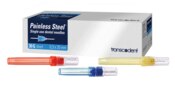 Painless Steel Plastic Hub Needles 30 XS Blue 100/bx