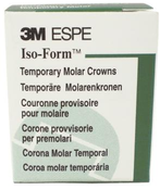 3M Iso-Form Temporary Molar Crowns, U66, Upper Right First Molar, 5 Crowns