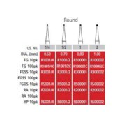 Alpen Carbides O&S Burs 10/Pk RA 2