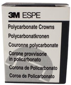 Polycarbonate Crowns 5/Pk Long Lower Anterior #63