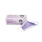 Extra-Safe Sensitive Earloop Mask Purple 50/Box