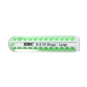 EZ-ID Instrument Rings Large Vibrant Green 25/Pk