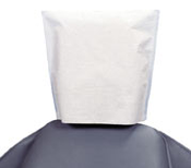 Headrest Cover Paper/Poly 10x13 Blue 500/Cs