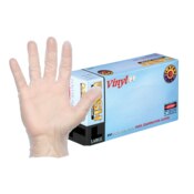 Dash PF Vinyl Glove Small 100/Bx