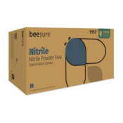 BeeSure Nitrile Glove X-Large 100/Box