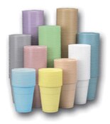 Plastic Cup 5oz Peach 1000/Cs