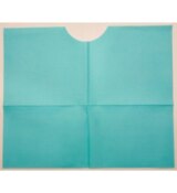 Contour Neck Bib 18x22 3+1 Ply Green 400/Cs