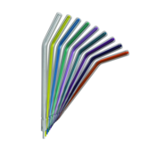 Crystal Tip Air/Water Syringe Tips Rainbow 1500/Bag