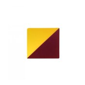 Pro-Form Mouthguard Laminates 5x5 .16"/4mm Maroon/Yellow 12/Pk