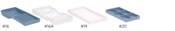 Plastic Cabinet Tray #20 White