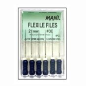 Mani Flexile Files 21mm #30 6/Pk