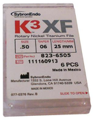 K3 XF File .50/.06 25mm 6/Pk