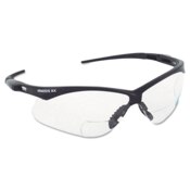 Nemesis V60 RX Bifocal Safety Eyewear Clear +2.5/Black Frame