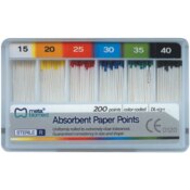 Absorbent Paper Points Bulk #80 200/Pk