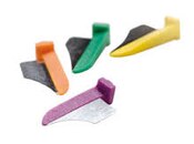 Fender Wedge Yellow Lg 60/pk