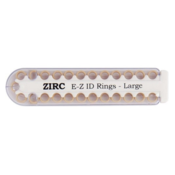 EZ-ID Instrument Rings Large Beige 25/Pk