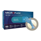 Microflex Nitrile Gloves 100/Bx Blue X-Small