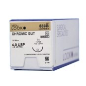 Suture Chromic Gut 4/0 14" T4 12/bx