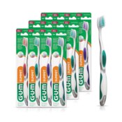 GUM Adult Toothbrushes Compact Summit + Soft 12/Pk Imprint