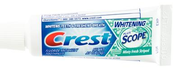Crest Complete Multi-Benefit Whitening + Scope Toothpaste 0.85oz 72/Cs
