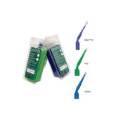 Points Brush Applicators Fine 400/Pk Dark-Green