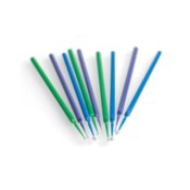 Points Brush Applicators Medium 400/Pk Dark-Blue