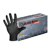 Black Maxx Nitrile Gloves Medium 100/Bx