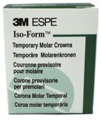 3M Iso-Form Temporary Molar Crowns, L64, Lower Right First Molar, 5 Crowns