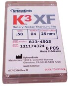 K3 XF File .50/.04 25mm 6/Pk