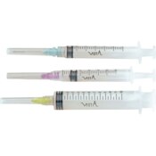 Appli-Vac Pre-Tipped Syringes 12cc 27ga Yellow 100/Box