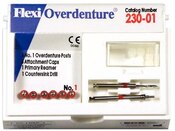 Flexi-Overdenture Refill #1 Red Ea