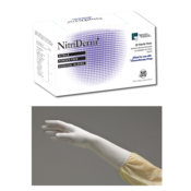 Nitriderm Nitrile Sterile Surgical Gloves 50pr/Bx Size 6.5