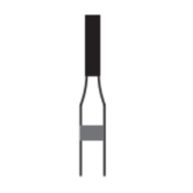 Midwest ONCE Sterile Diamond Burs 835-010M 25/Pk
